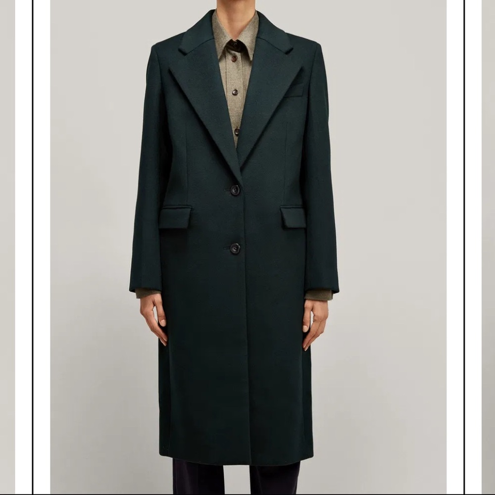 Joseph Dark Green Long Coat‎ - Picture 3 of 11